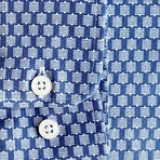 Verona Slim Fit Shirt // Blue (Small)