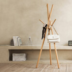 Wood Coat Rack (Beech)