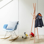 Wood Coat Rack (Beech)