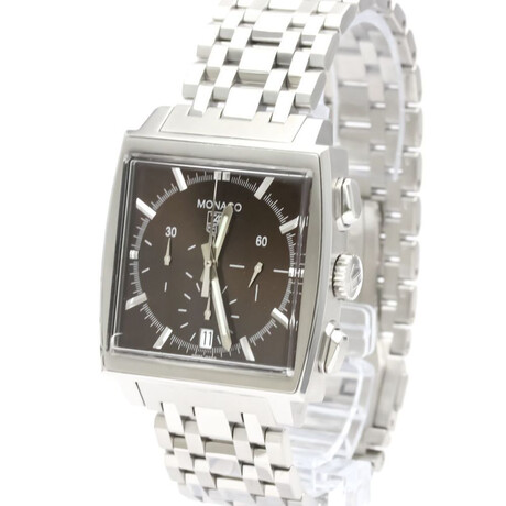 Tag Heuer Monaco Automatic // CAW2114.BA0780 // Pre-Owned