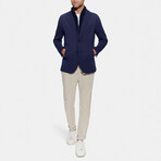 Lightweight Jersey Blazer // Medium Blue (XS)