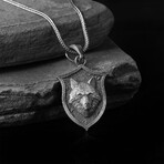 925 Sterling Silver Dog Necklace V1