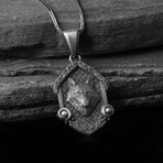 925 Sterling Silver Dog Necklace V3