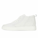 18'S High Top  Leather // White (US: 10)
