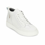 18'S High Top  Leather // White (US: 8.5)