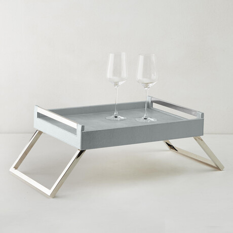 Viceroy Bed Tray // Silver