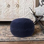 Samiyah Pouf (Black)