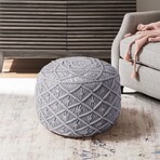 Carlie Pouf (Black)