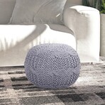Samiyah Pouf (Black)