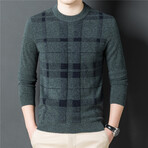 Frost Merino Wool Sweater // Green (M)