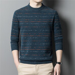 Moore Merino Wool Sweater // Multi (L)