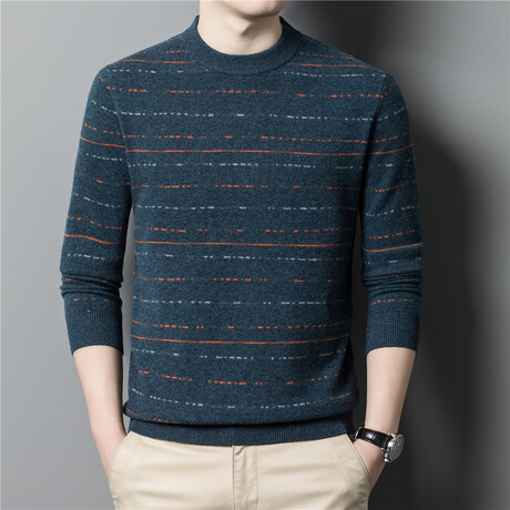 Moore Merino Wool Sweater // Multi (S)