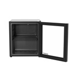 Countertop Bar Fridge // Glass Door // Black