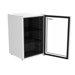 Freestanding Beverage Refrigerator // Glass Door // White