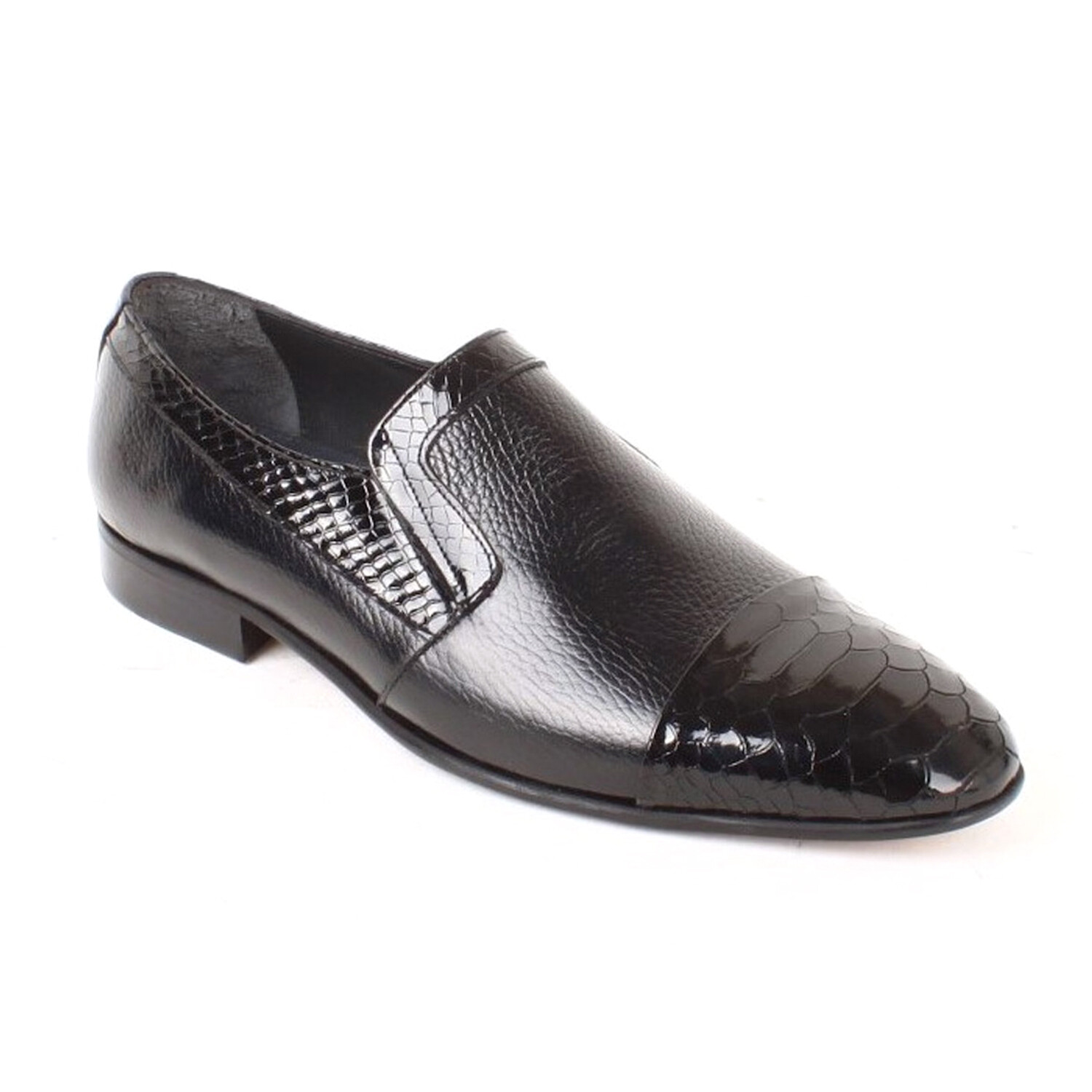 Jacob Dress Shoes // Black (Euro: 43) - Bruno Leather Dress Shoes ...