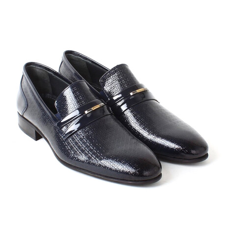 Nelson Dress Shoes // Dark Blue (Euro: 39)