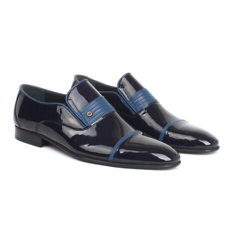 Trae Dress Shoes // Dark Blue (Euro: 39)