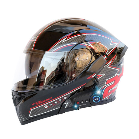 Ramiro Bluetooth Motorcycle Helmet (M)
