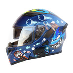 Gordon Bluetooth Motorcycle Helmet // Multi (S)