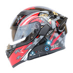 Aden Bluetooth Motorcycle Helmet (2XL)