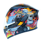 Lincoln Bluetooth Motorcycle Helmet // Multi (M)