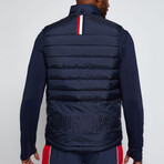 Therma Vest // Navy + Red (S)