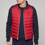 Therma Vest // Red + Navy (S)
