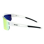 SUNSPARK Sport Sunglasses (Glass Color: Green - Frame Color: Black)