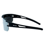 SUNSPARK Sport Sunglasses (Glass Color: Green - Frame Color: Black)
