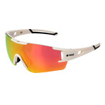 SUNBLOW Sport Sunglasses (Glass Color: Grey - Frame Color: Black)