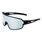 SUNWAVE Sport Sunglasses (Glass Color: Red - Frame Color: Black)