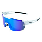 SUNSPARK Sport Sunglasses (Glass Color: Green - Frame Color: Black)