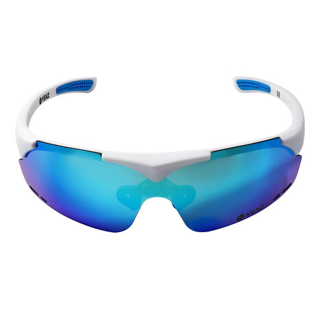 SUNUP SET Magnetic Sports Sunglasses (Glass Color: Blue - Frame Color: Black)