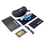 SUNBLOW Sport Sunglasses (Glass Color: Grey - Frame Color: Black)