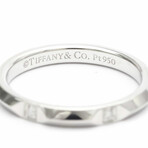 Tiffany & Co. // Platinum True Bund Diamond Ring // Ring Size: 6.5 // Pre-Owned