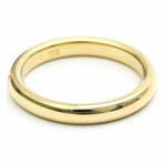 Tiffany & Co. // 18k Yellow Gold Stacking Band Diamond Ring // Ring Size: 5 // Store Display