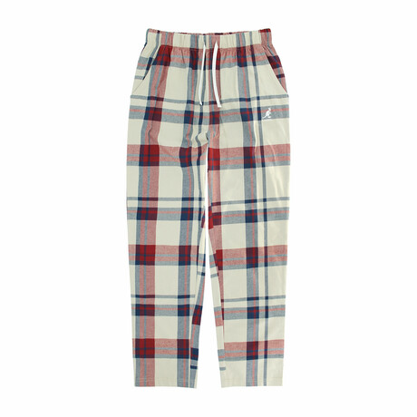 Flannel Lounge Pants // Alabaster (XS)