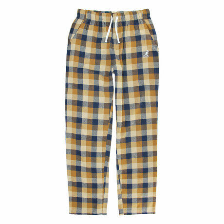 Flannel Lounge Pants // Beige (XS)