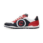 Men's Kuba Golf Shoe // Navy + White + Red (US Men's Size 7)