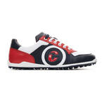 Men's Kuba Golf Shoe // Navy + White + Red (US Men's Size 7)
