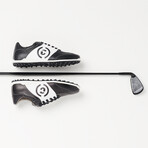 Men's Valderama Golf Shoe // Black + White (US Men's Size 13)