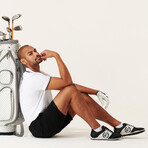 Men's Valderama Golf Shoe // Black + White (US Men's Size 13)