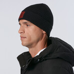 Enar Unisex Knit Beanie // Black (XS)