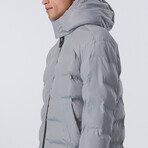 Larz Pongee Jacket // Pewter (XS)