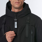 Gunner Oxford Jacket // Black (XS)