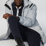 Larz Pongee Jacket // Pewter (XS)