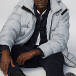 Larz Pongee Jacket // Pewter (XS)