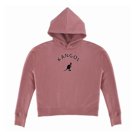 Women's Sueded Hoodie // Withered Rose (XS)