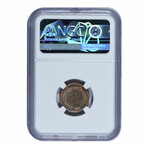 1864 CN Indian Head Cent // NGC Certified PF66 Cameo // Wood Presentation Box