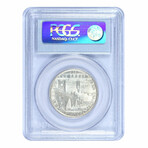 1936-S Bay Bridge Commemorative Half Dollar // PCGS Certified MS64 // Deluxe Collector's Pouch